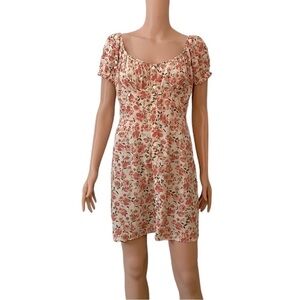 Trixxi Floral Pink Dress
